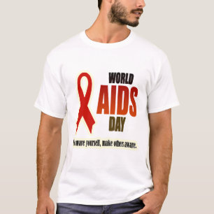 T-shirt voor Wereld AIDS dag