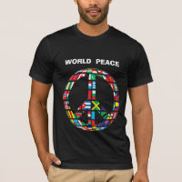 T-shirt voor wereldvrede