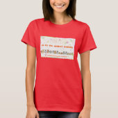 T-shirt voor whiskers (Voorkant)