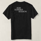 T-shirt voor zomer 2026 (Design achterkant)