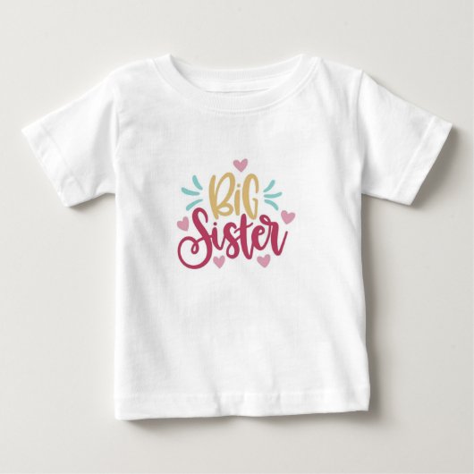 T-shirt voor zus te zijn (Voorkant)