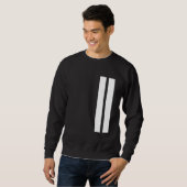 T-shirt voor zwarte en witte Mannen (Voorkant volledig)