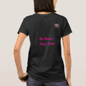 T-shirt voor zwarte vrouwen (Achterkant)