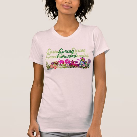 T-shirt Voorjaarsdames (Voorkant)