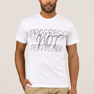 T-shirt 'Voortgang Niet Perfectie'