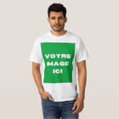 T-shirt - Votre afbeelding ici - personnalisée (Voorkant volledig)