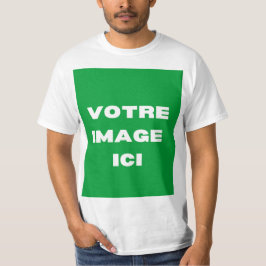 T-shirt - Votre afbeelding ici - personnalisée