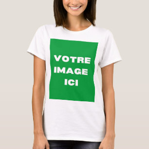 T-shirt - Votre afbeelding ici - personnalisée