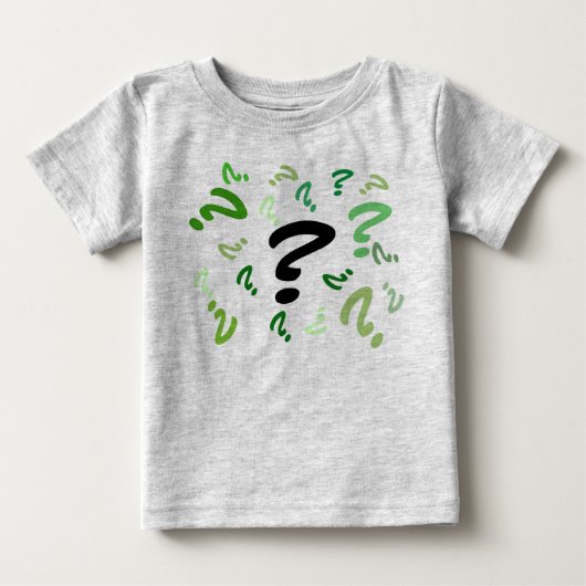 T-Shirt - Vraag Toddler (Voorkant)