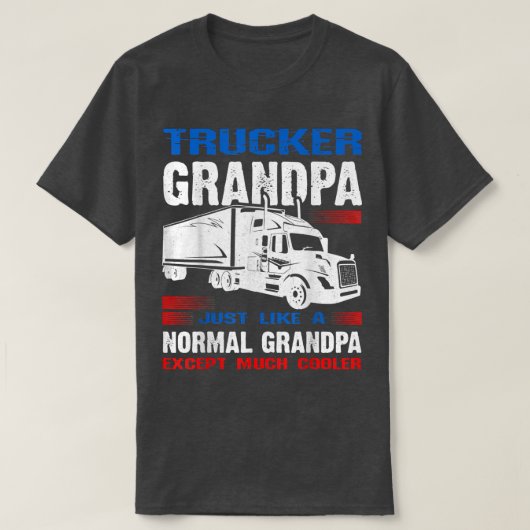 T-shirt vrachtwagenchauffeur (Design voorkant)