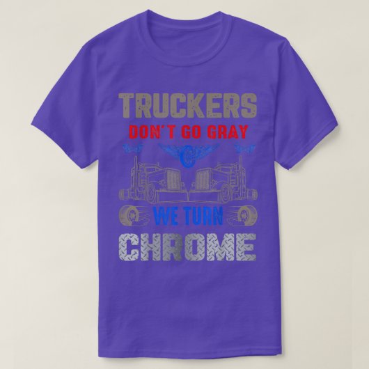  T-shirt vrachtwagenchauffeur (Design voorkant)