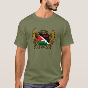 T-Shirt (vrij Palestijns schild)