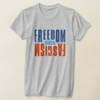 T-shirt 'Vrijheid boven fascisme'
