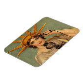 T-SHIRT Vrijheid roept Magneet (Linkerzijde)