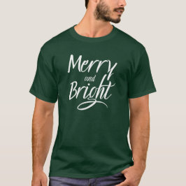 T-shirt: vrolijk en blij (groen) t-shirt