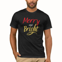 T-shirt: vrolijk en stralend (zwart)