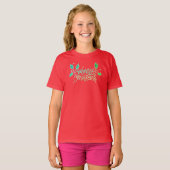 T-shirt vrolijk kerstfeest (Voorkant volledig)