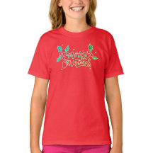 T-shirt vrolijk kerstfeest