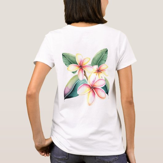 T-shirt-vrouw RAIATEA T-shirt (Achterkant)