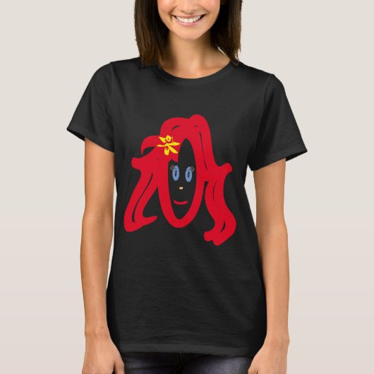 T-SHIRT VROUWEN ART & DESIGN (Voorkant)