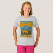 T-shirt Vrouwen Dieren T-shirt ontwerp (Voorkant volledig)