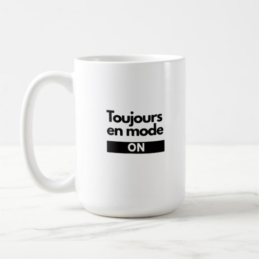 T-shirt vrouwen koffiemok (Links)