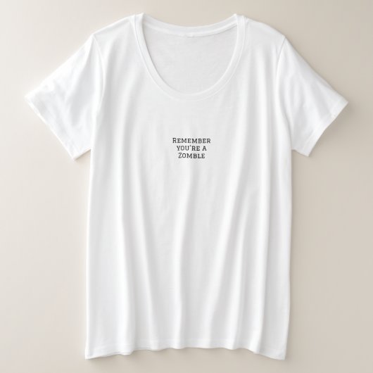 T-Shirt vrouwen plus grootte ontwerp stijl (Design voorkant)
