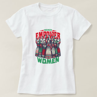 T-shirt 'Vrouwen sterken vrouwen' – Feministisch