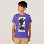 T-shirt vulkaan (Voorkant volledig)