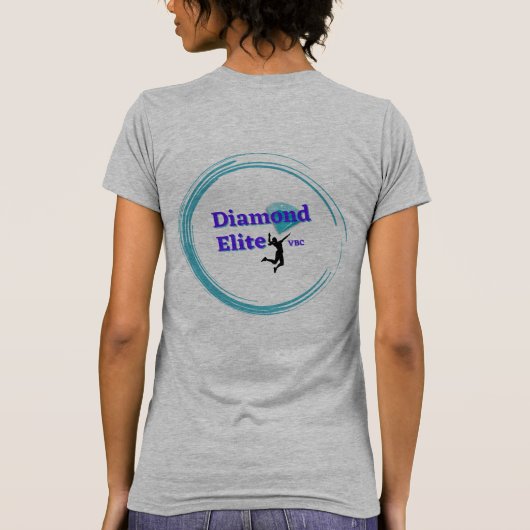 T-shirt W Diamond Elite VBC 4 (Achterkant)
