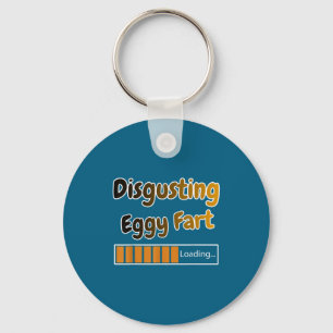 T-shirt Walgelijke Eier Scheet Lade Grap Sleutelhanger
