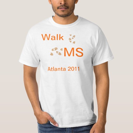 T-shirt Walk MS (Voorkant)