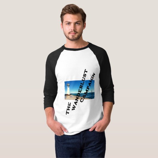 T-shirt Wanderlust-campagne (Voorkant volledig)