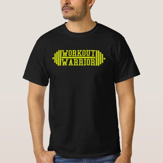 T-Shirt Warrior werkout (Voorkant)