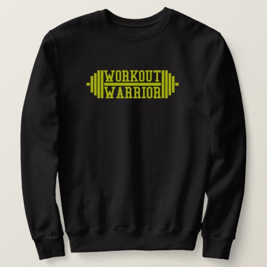 T-Shirt Warrior werkout (Design voorkant)
