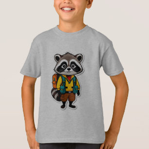 T-Shirt Wasbeer Bos Verkenner