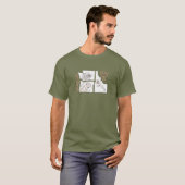 T-Shirt washington E oregon P idaho T (Voorkant volledig)