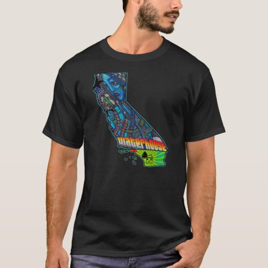T-Shirt WATERHOUSE CALI-ROOTS (Voorkant)