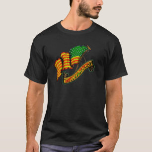 T-Shirt WATERHOUSE RASTA FLAG W/JAMAICA LION BACK