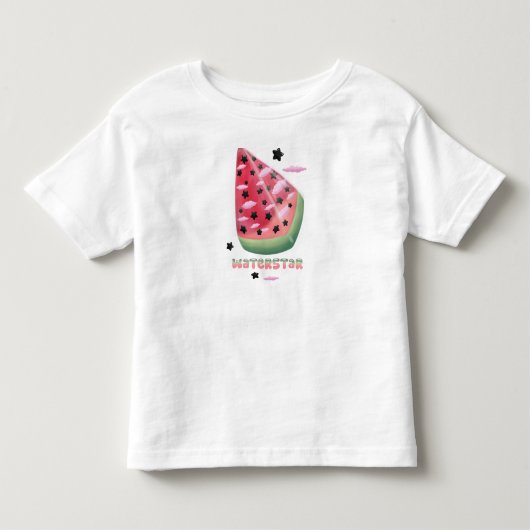 T-shirt watermeloen ster  (Voorkant)