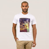 T-shirt: Waterval - van Maxfield Parrish T-shirt (Voorkant volledig)