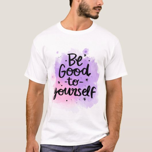 T-shirt waterverf (Voorkant)