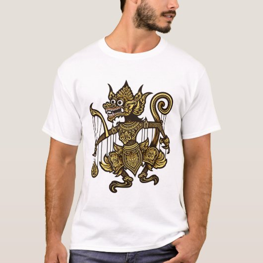 T-shirt Wayang Cultuur (Voorkant)