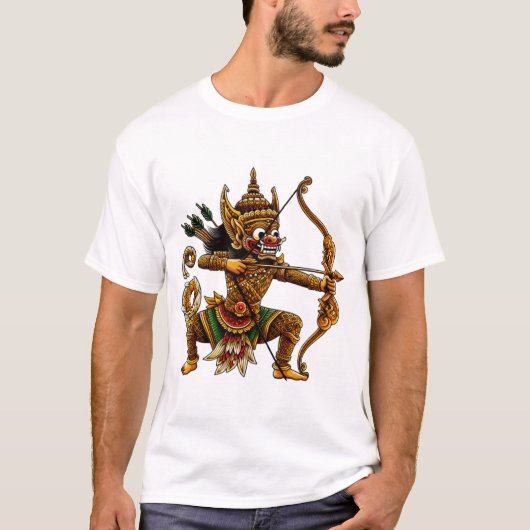 T-shirt Wayang Cultuur (Voorkant)