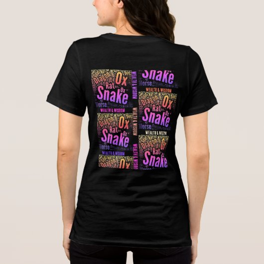 T-Shirt Wealth and Wisdom (Achterkant)