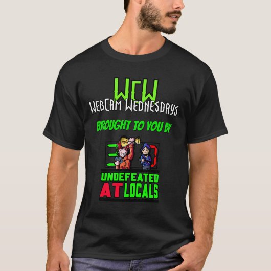 T-Shirt WebCam Wednesdays (Voorkant)