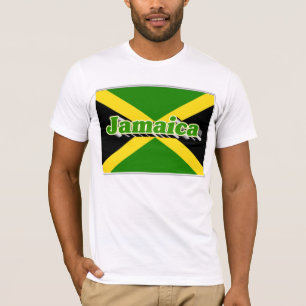 T-shirt-welk Jamaïca gwaan T-shirt