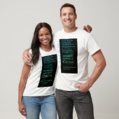 T-shirt Welkom in de geest van Omrani (Unisex)