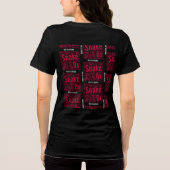 T-Shirt Welvaart en Wijsheid (Achterkant)