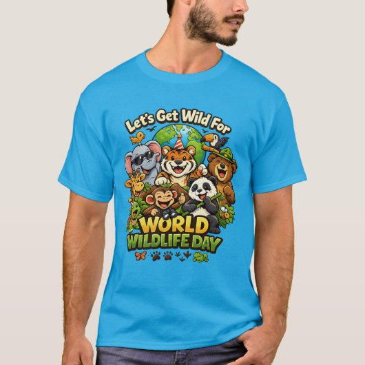 T-shirt Wereld Natuur Dag (Voorkant)